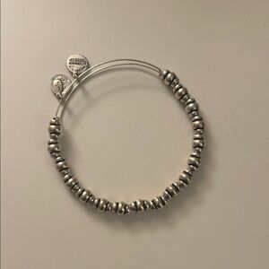 Alex and Ani Silver Beaded Bracelet